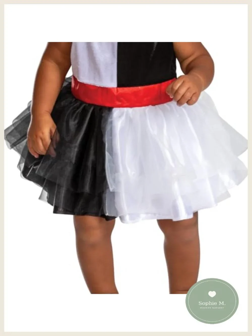 Baby Cruella Classic Infant Costume - Disney Halloween Outfit with Wig